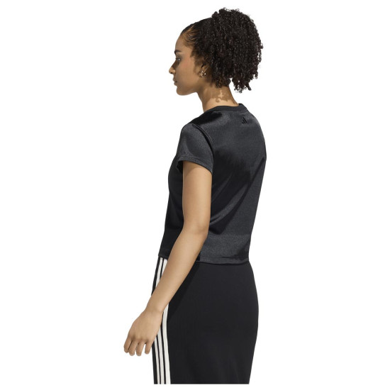 Adidas Γυναικεία κοντομάνικη μπλούζα Seasonal Essentials Satin T-Shirt